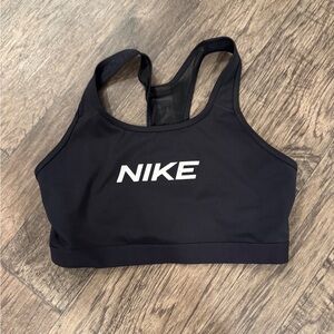 Nike Women's Black Sports Bra Sz M-L